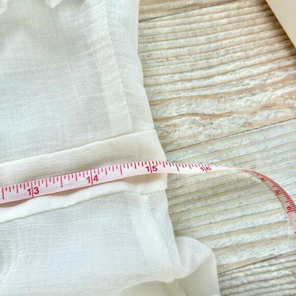 Leifsdottir Anthropologie Ardastra Gauze Shell Collar Maxi‎ Dress | White 10 - Picture 11 of 11